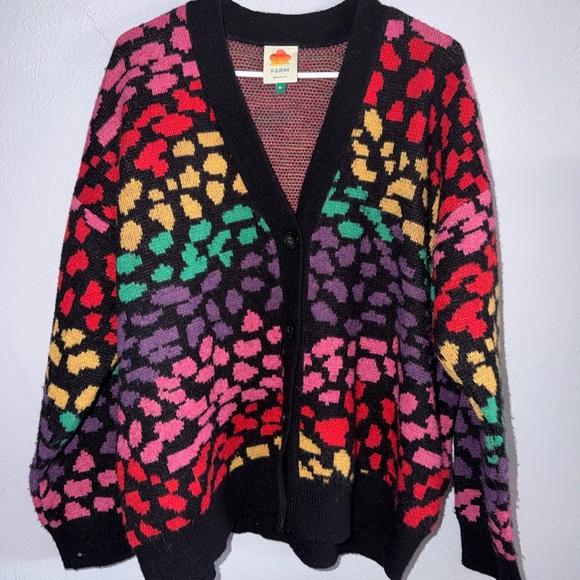 FARM Rio Multicolor Patterned Cardigan - Picture 2 of 4